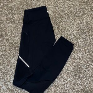 Black Lululemon Leggings Size 4 with Pockets